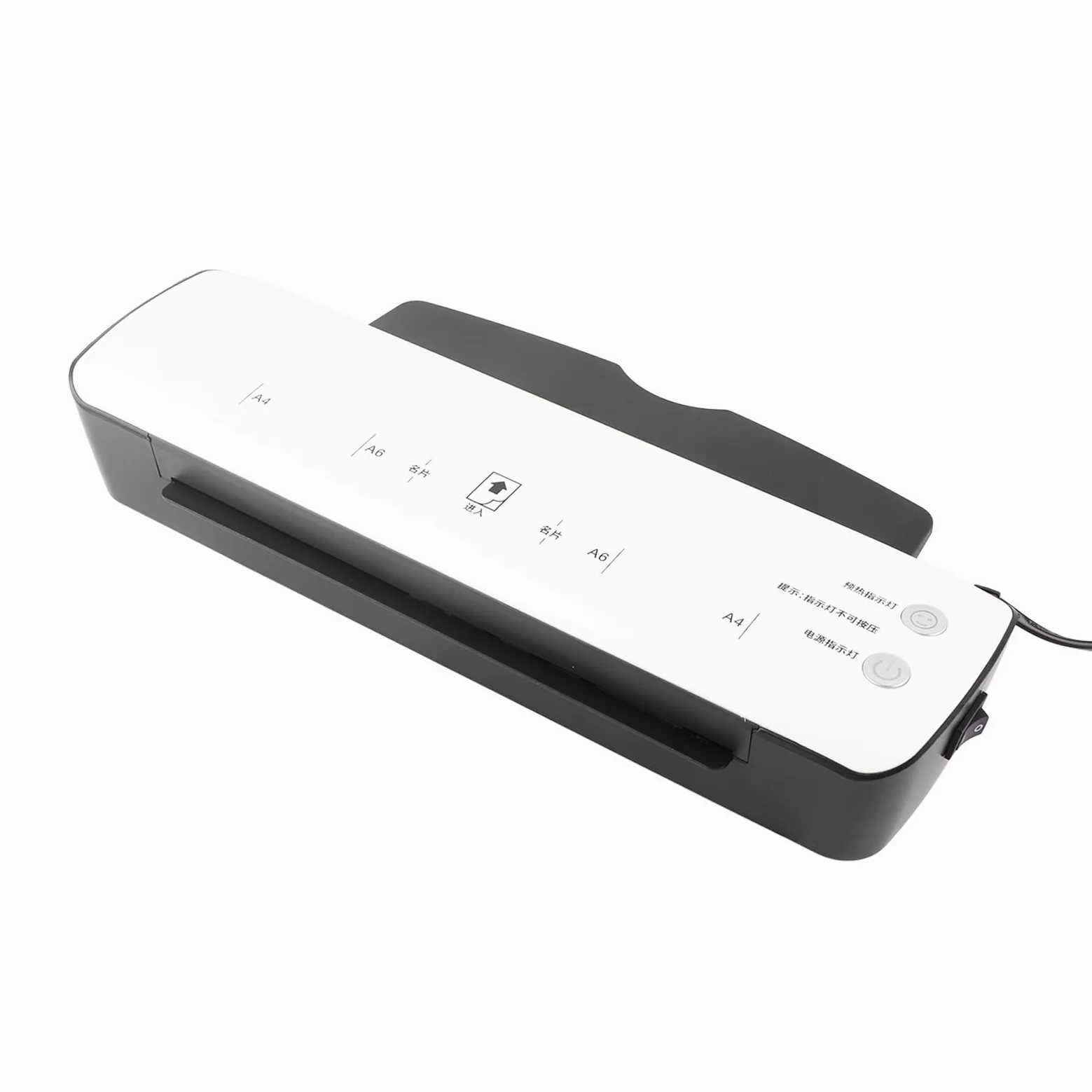 Laminatrice Fotografica Macchina Plastificatrice A4 Dal Funzionamento Semplice per Foto di con 100 Fogli di Pellicola Fotografica, Materiale ABS (A4)