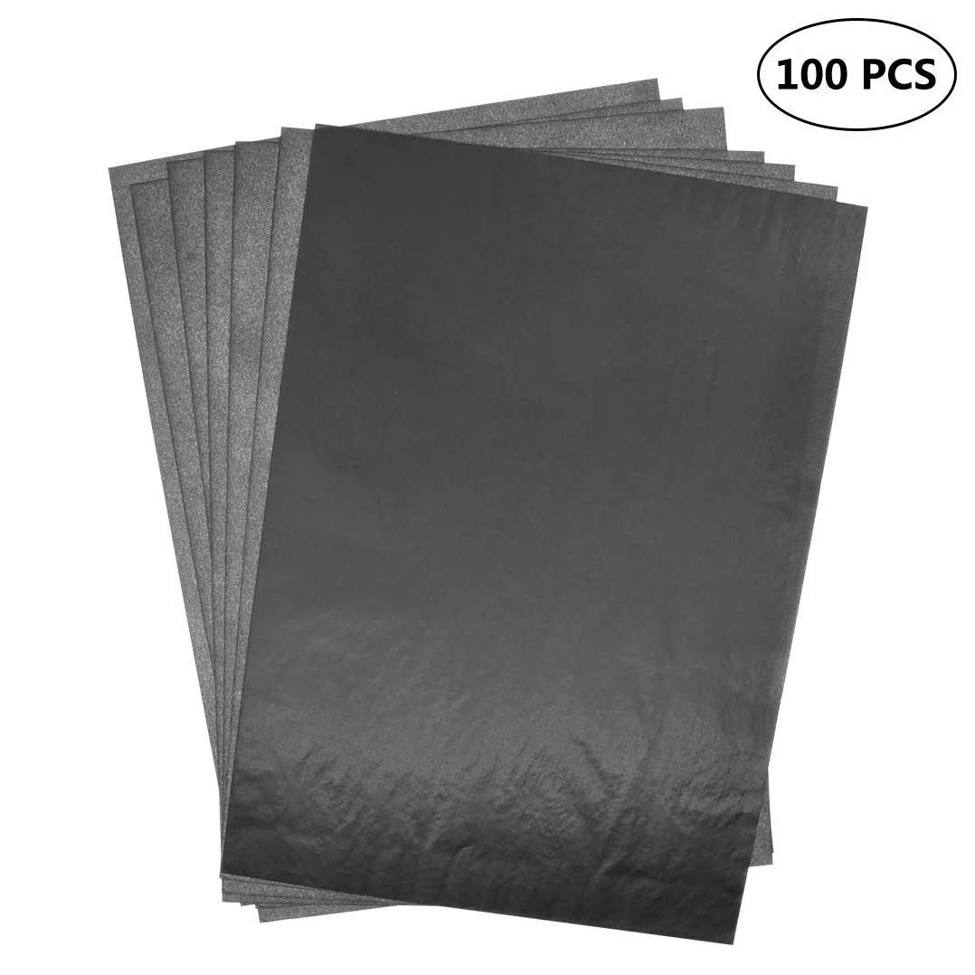 Carta Carbone A4 Nero 100 Fogli per Copie