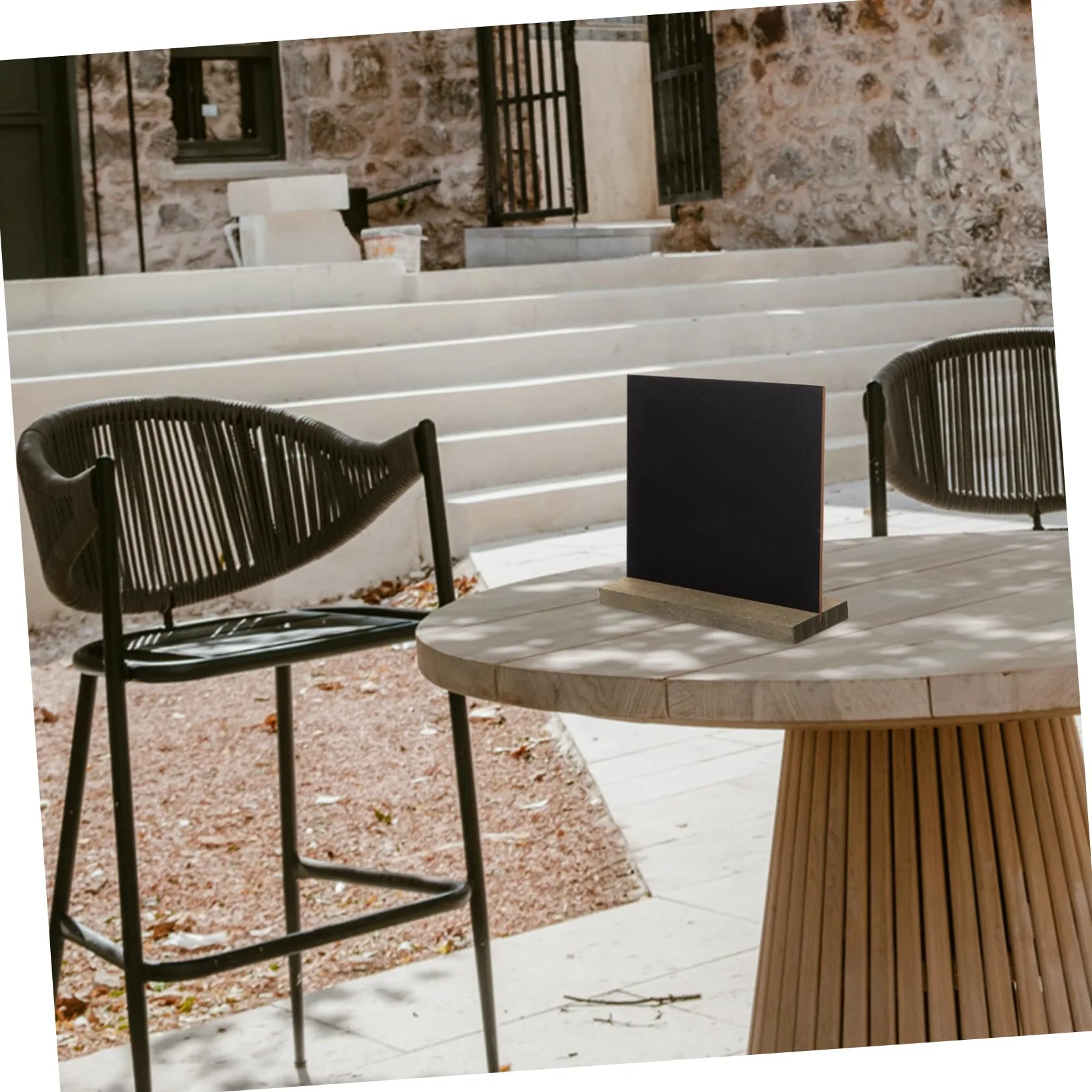 Confezione Da 10 Mini Lavagne Decorative in Legno Da Appendere Per Aule Casa E Ufficio
