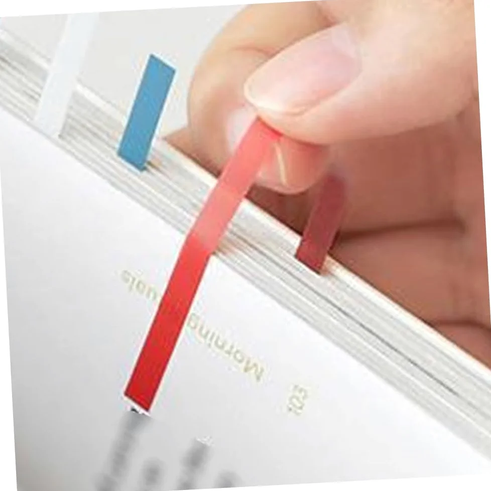Uonlytech Set Adesivi Colorati per Segnapagina Foglietti Adesivi Trasparenti per Ufficio e Scuola Facili Usare e Rimovibili per Organizzazione Documenti
