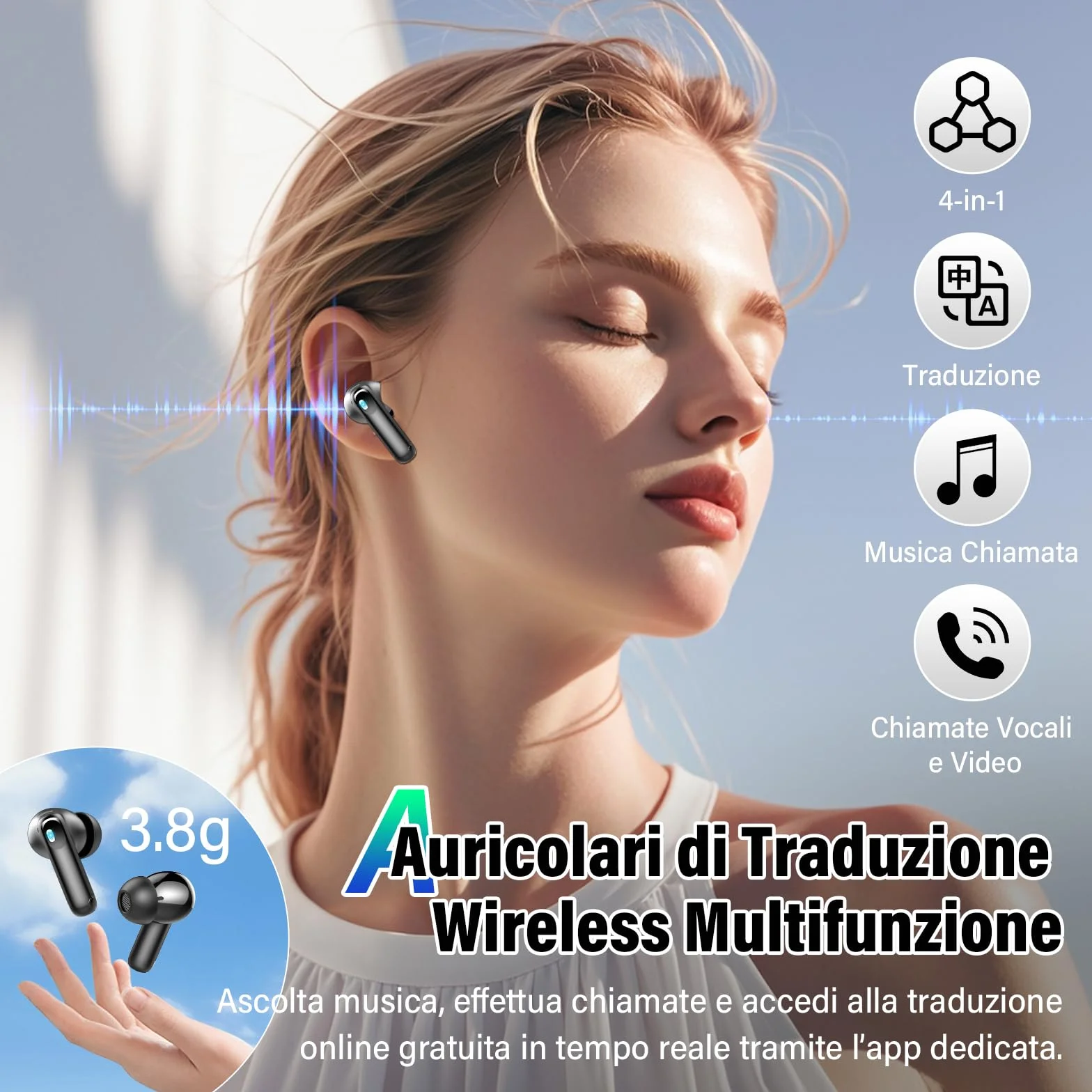 AI Cuffie Traduzione