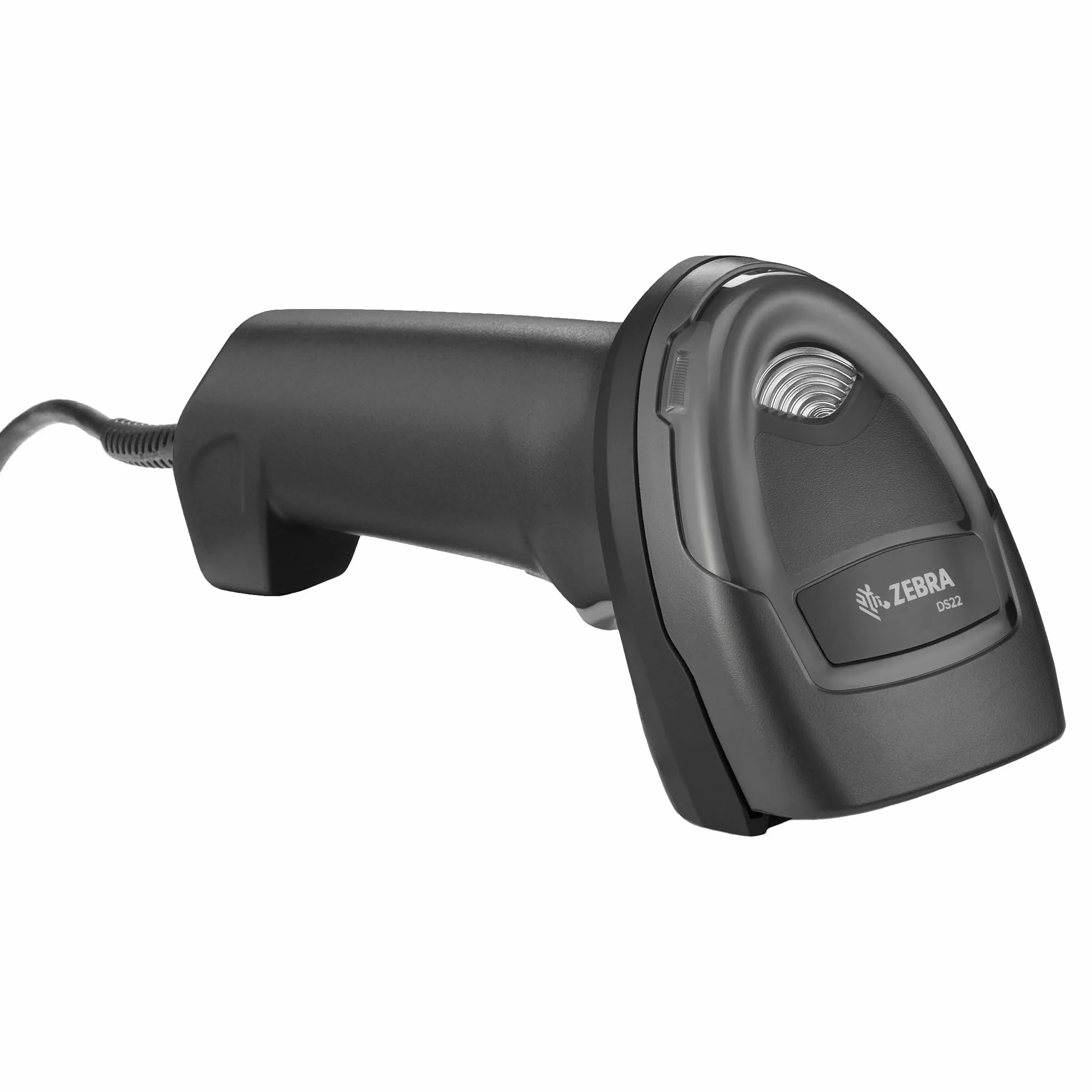 Zebra DS2208 - Scanner manuale per codice 2D, USB, seriale (RS-232), connettore: cavo, scanner per codici a barre nero
