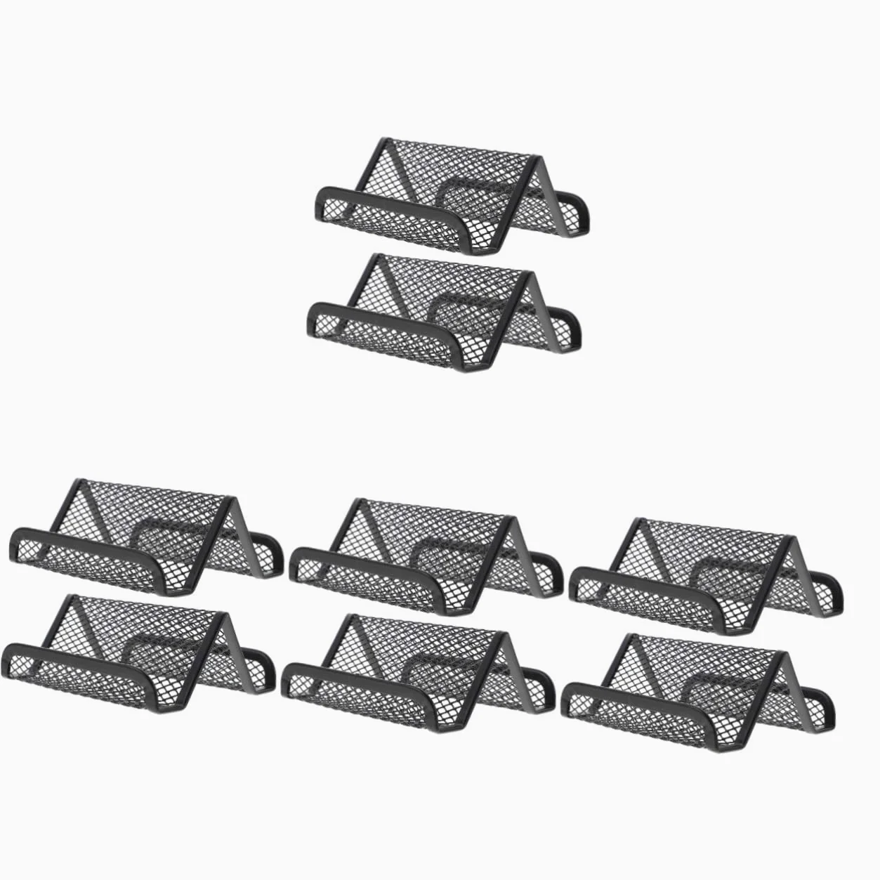 TEHAUX 8pezzi Per Biglietti Visita Portabiglietti Per Design e Organizzatore Per Scrivania Per Biglietti e Card Protezione Extra e