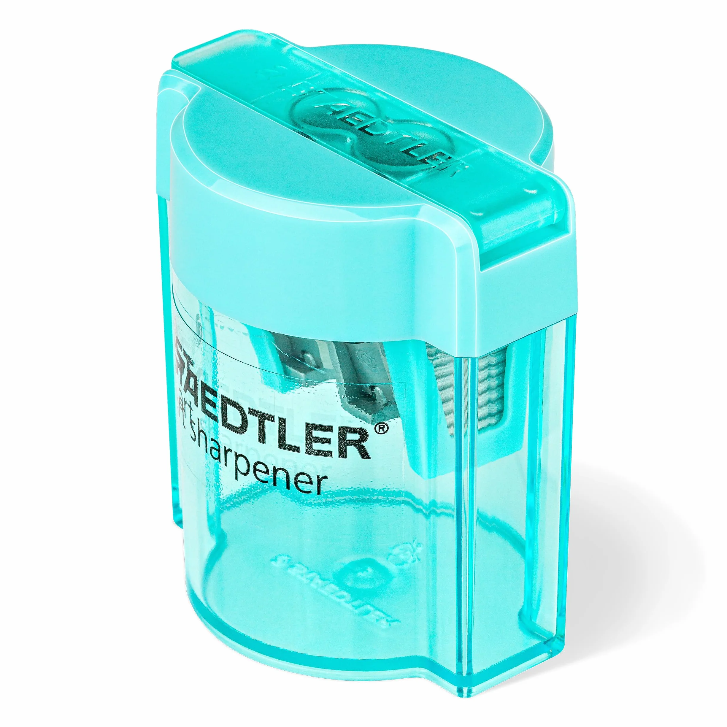 STAEDTLER 513 Design Journey Temperamatite metallo 2 USI con serbatoio trasparente