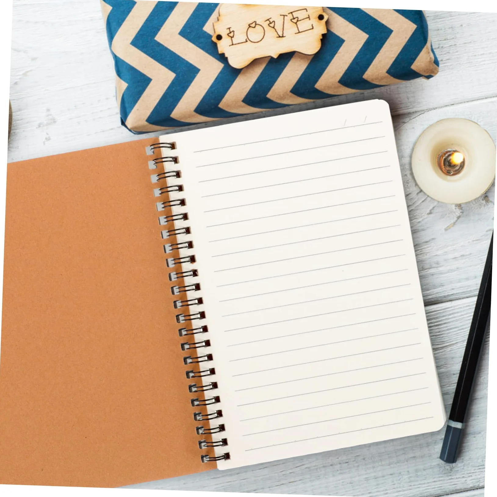 jojofuny 10pezzi Quaderno Spirale Diario Pagina Vuota Quaderno per Lista delle Cose Blocchi Note Vuoti Adatto per Studenti e Impiegati
