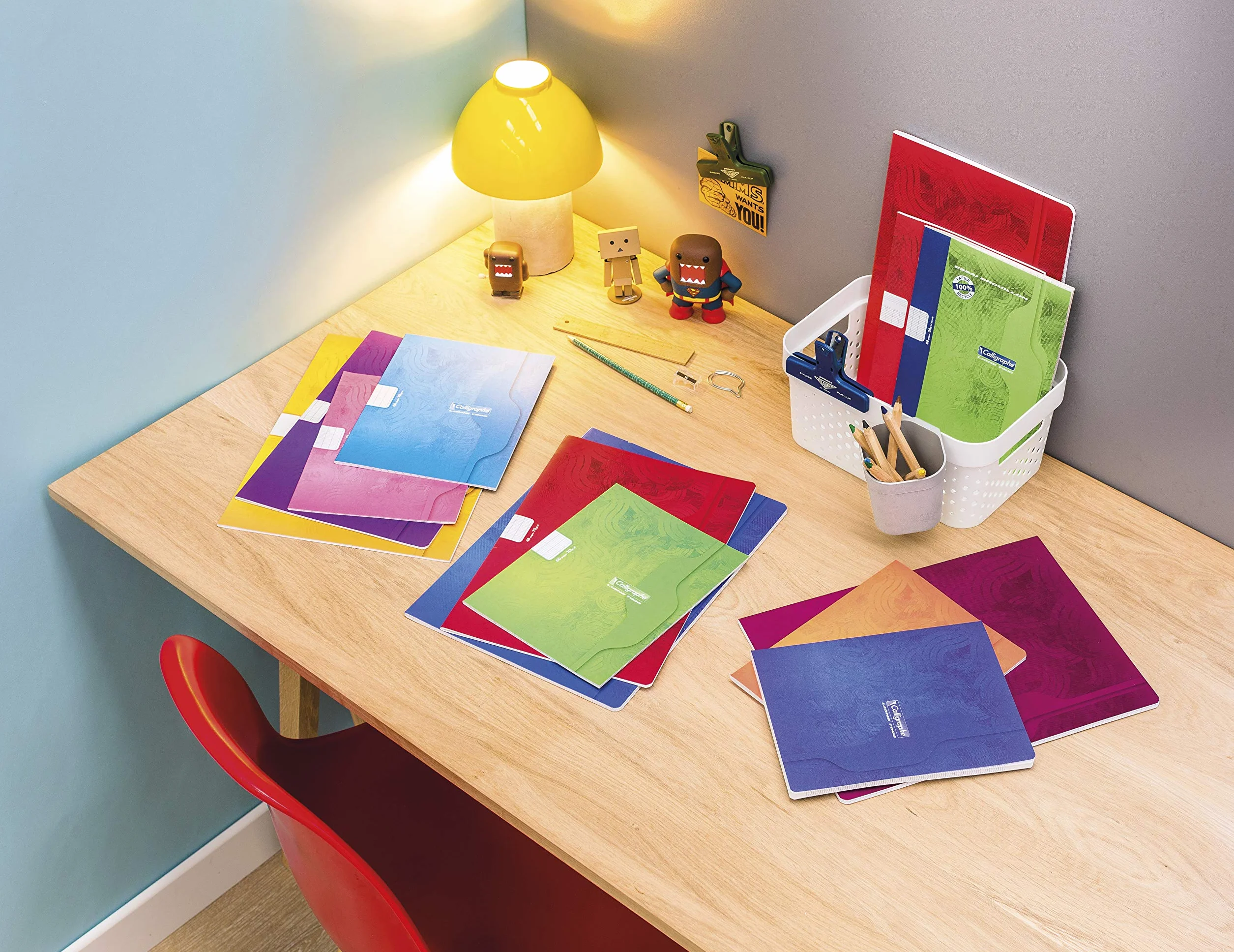 Clairefontaine Calligraphe 2676C A4 21x29,7 cm 200 Pagine a quadretti grandi carta 80 g Confezione da 2