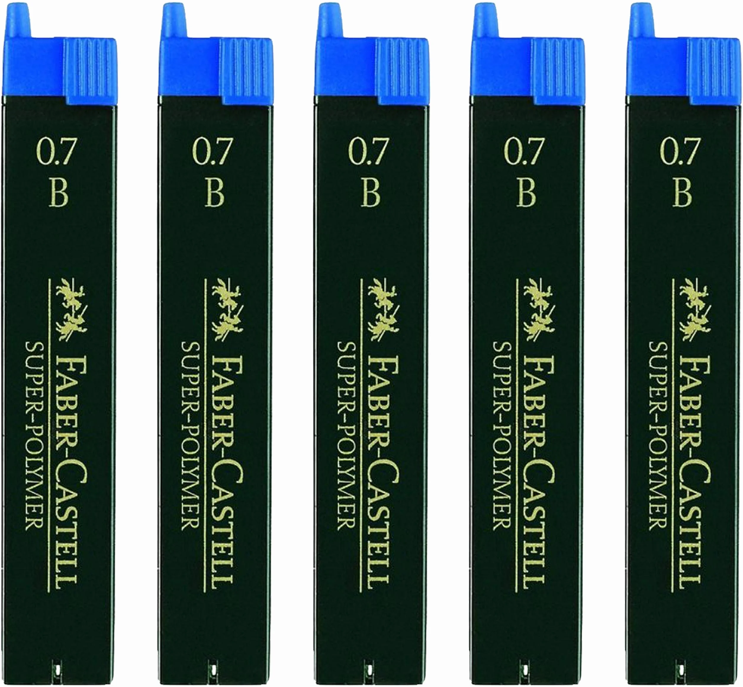 Faber-Castell Mine Fini Super Polimeri 0,7 B, 5 sztuk