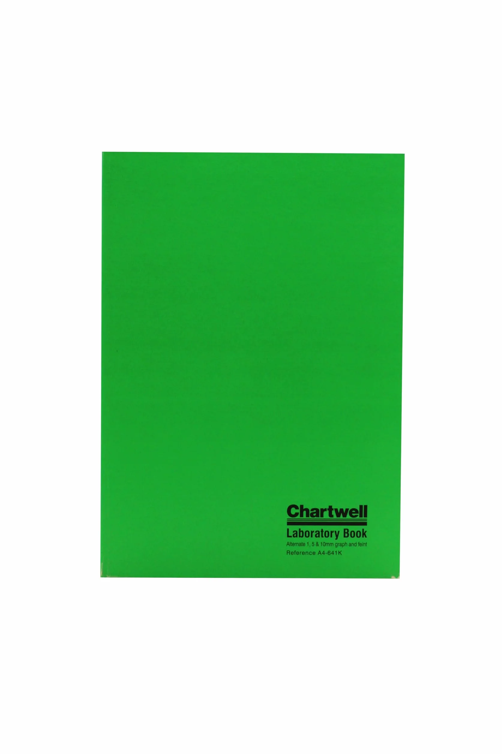 Chartwell Quaderno da Laboratorio Copertina Morbida Formato A4 Dorso Rigido Green
