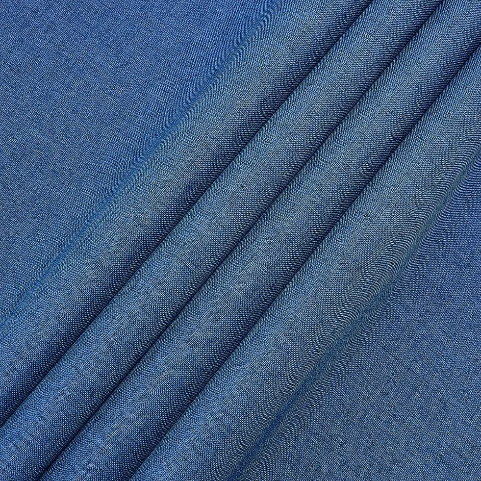 OLYCRAFT blu tessuto scamosciato imitazione pelle rilegatura libro 100 x 42 cm retro carta panno velluto trama fitta