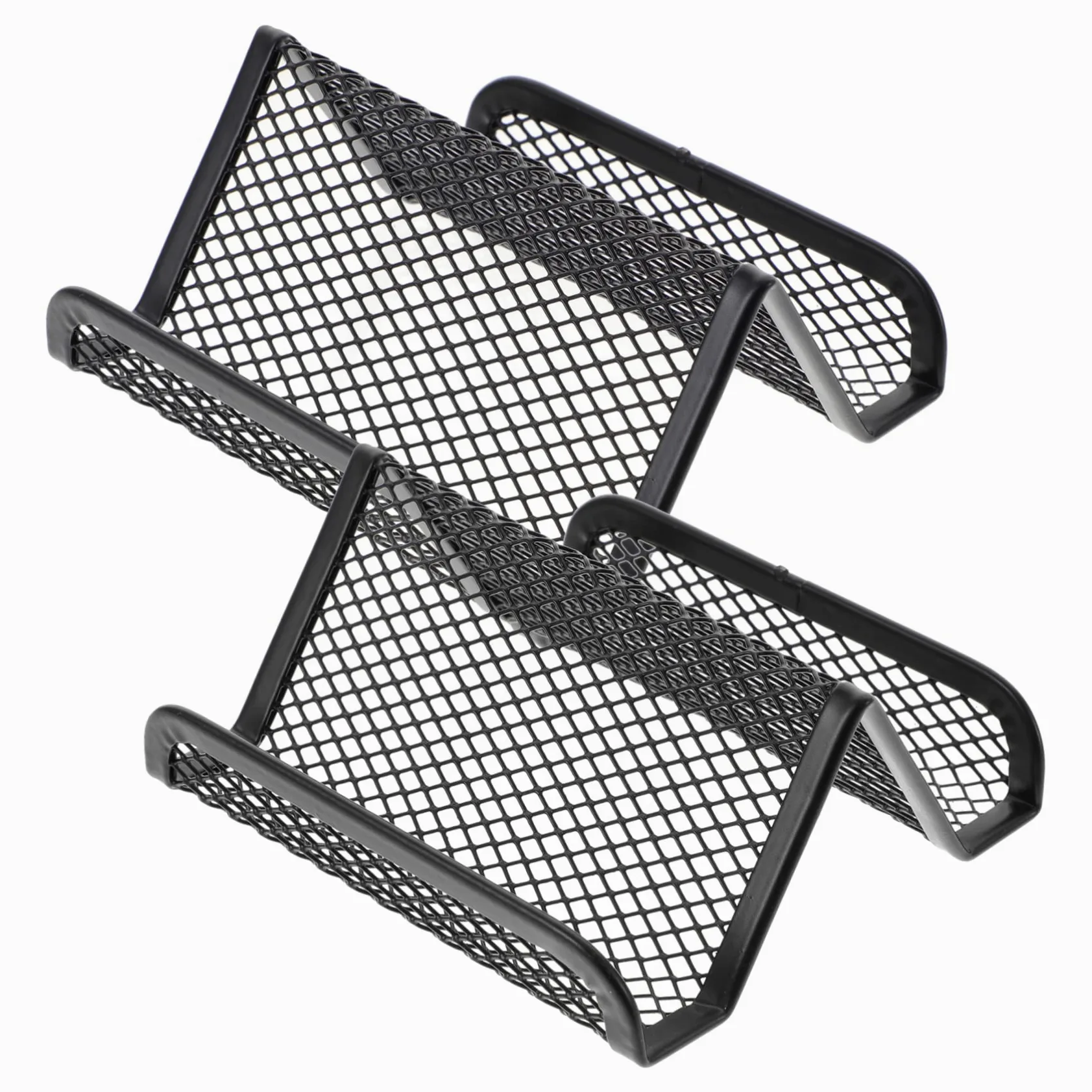 DOITOOL 4 Set Portabiglietti Visita Organizer Per Ufficio E Casa Per Schede Elegante E Design Per Esposizione 2 Pezzi * 4