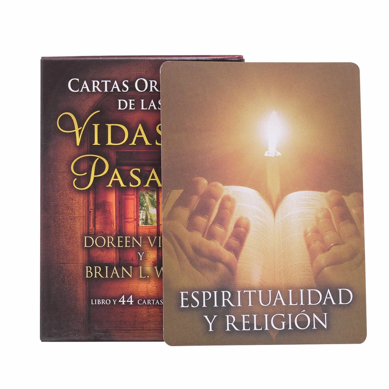 Carte dei Tarocchi Oracle della Vita Passata Gioco Interattivo Divinazione Inglese