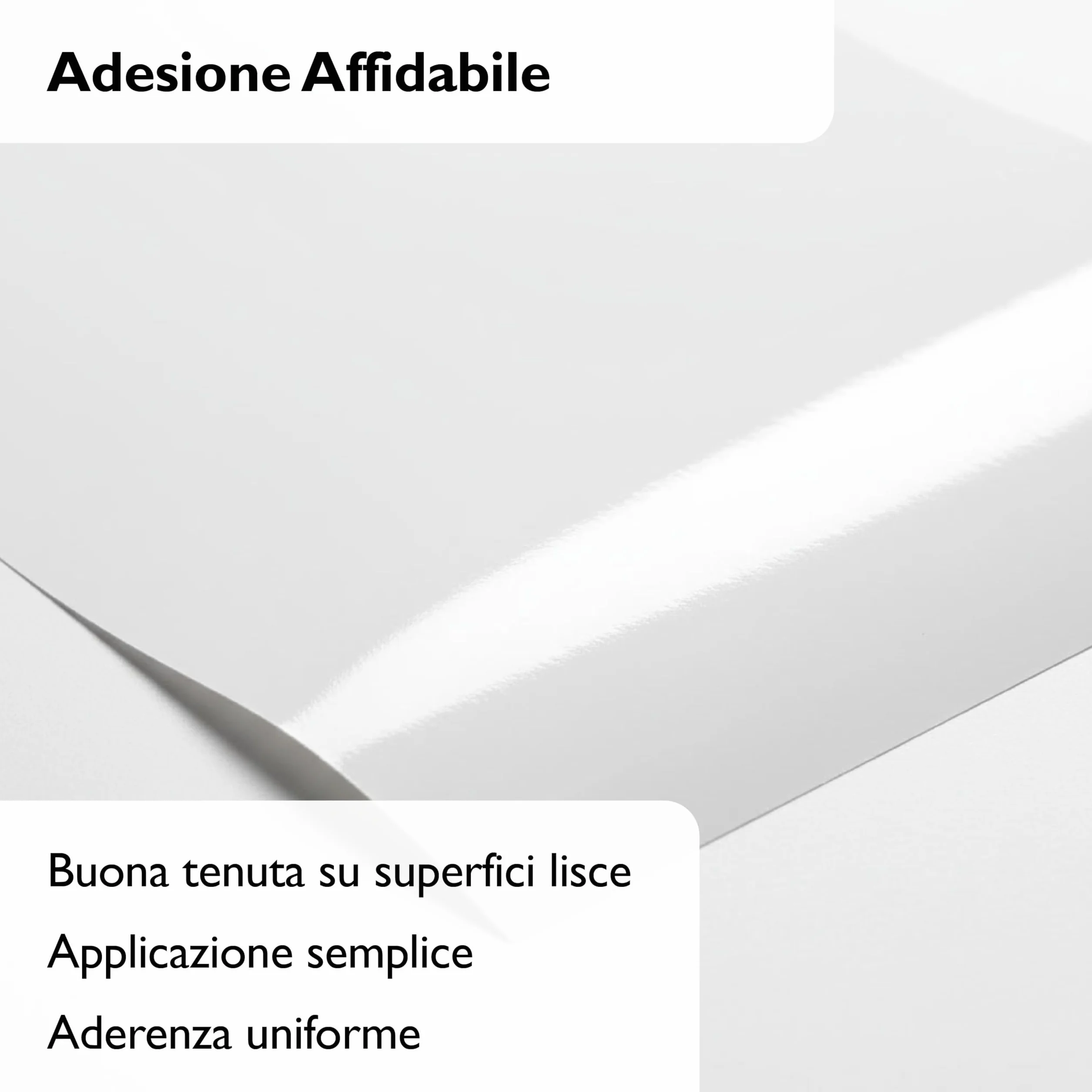 Etichette Adesive A4 50 Fogli Carta Adesiva per Stampanti Getto d'Inchiostro Laser Fotocopiatrici 297x210 mm Lucida