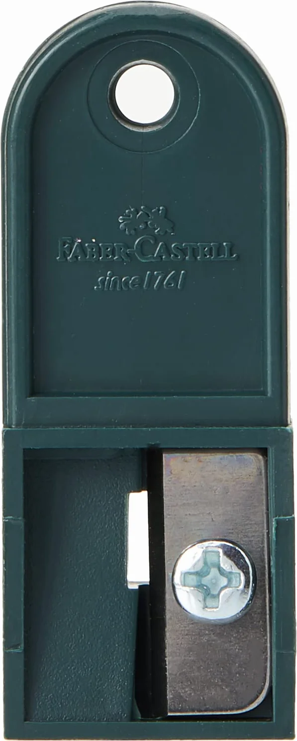Faber-Castell temperamatite verde scuro