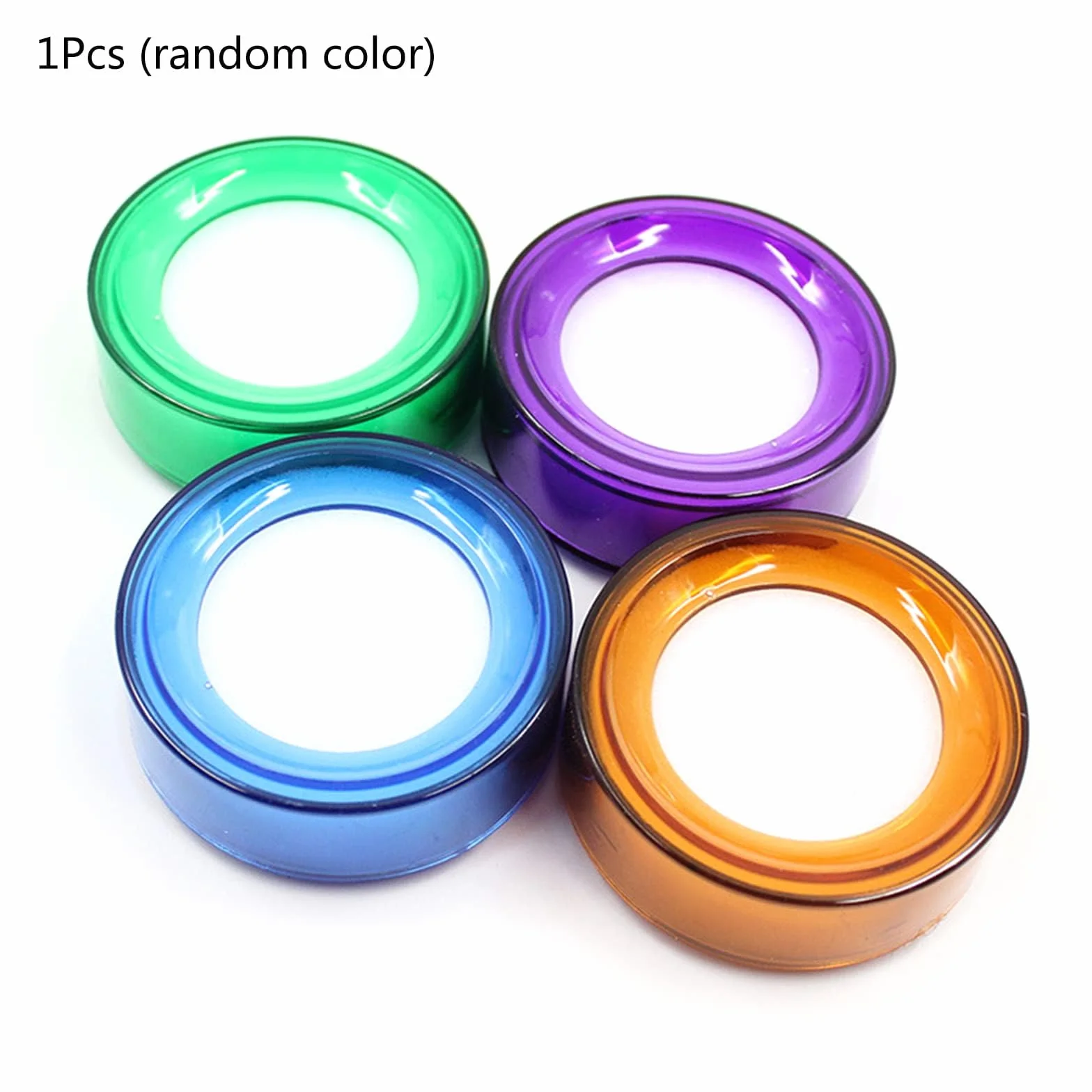 Umidificatore Dito Bagnato Spugna Tazza Conteggio Valuta Carta Denaro Bill Colore Casuale Ufficio