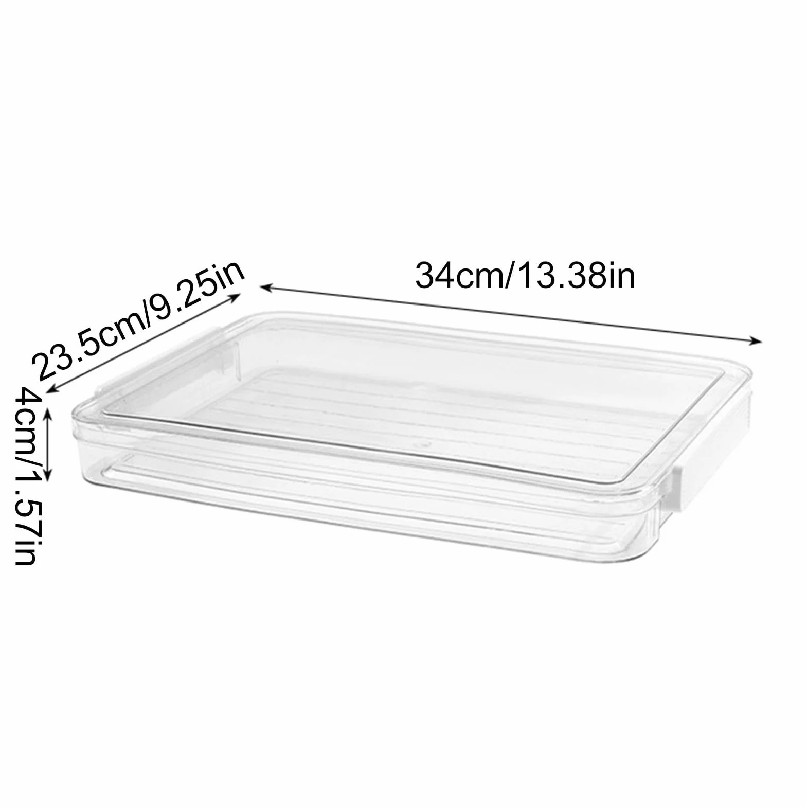 Scatola portaoggetti A4 Borsa portatile per progetti contenitore per documenti con coperchio salvaspazio