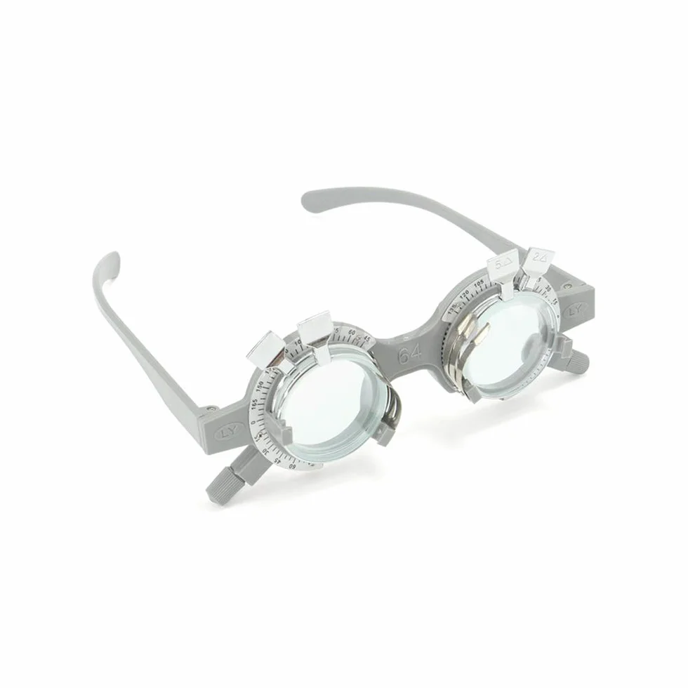Set di 266 lenti di prova, in metallo, optometry, ottiche, lenti ottiche, lenti con bordo in metallo con ottometria, telaio di prova per la risonanza magnetica per ottici e cliniche oculari