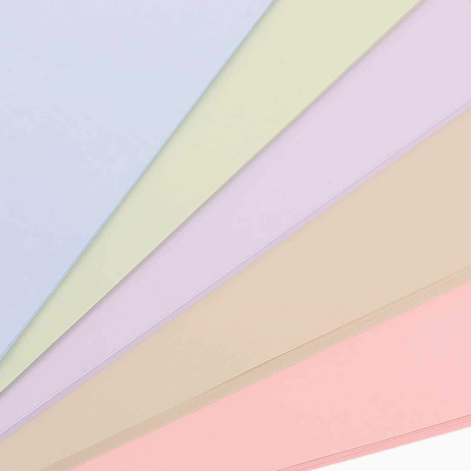 Carta Colorata per Fotocopie A4 Tonalità Morbide 80g Confezione da 200 Fogli Carta da Stampa Fronte-Retro Multiuso per Ufficio e Origami Compatibile Progetti Creativi e Documenti
