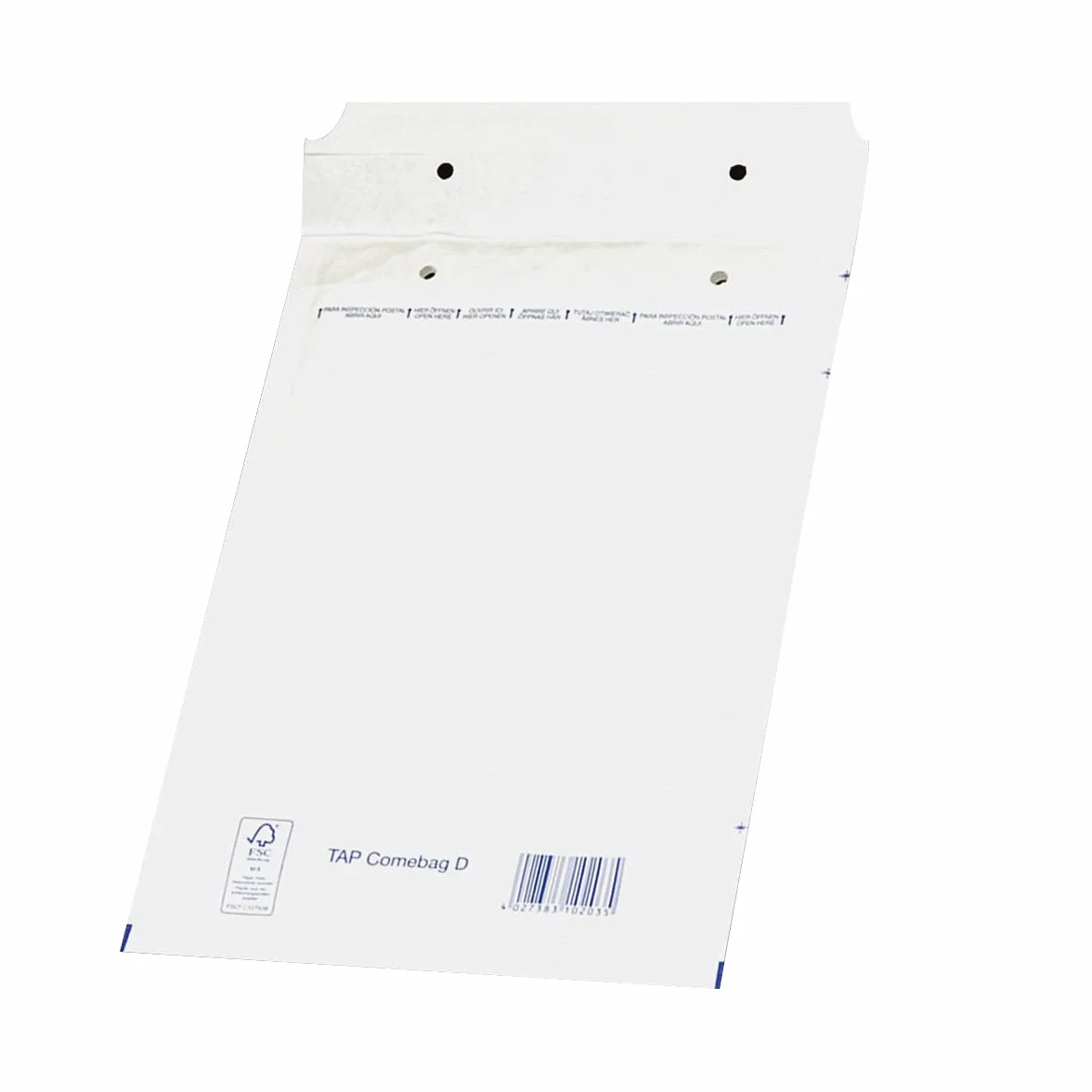 Kind-HK Buste autosigillanti foderate a bolle D14 180x265mm 200x275mm 100 pezzi bianco