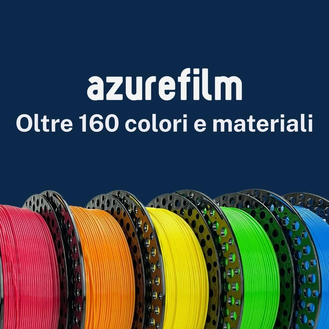 AzureFilm Filamento PLA Originale 1.75 mm 1kg per Stampante 3D Verde Smeraldo