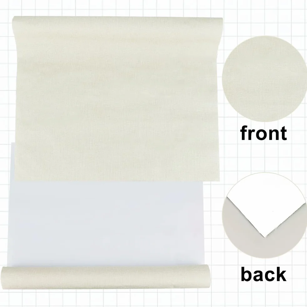 OLYCRAFT panno per rilegatura libri 100 x 43 cm tessuto retro carta copertura protettiva