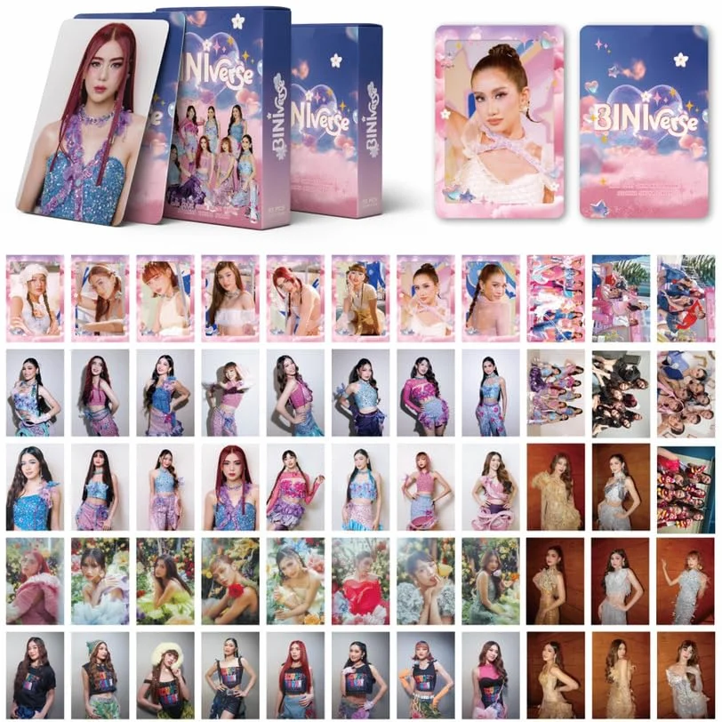 Kpop BINI 55 Cards Mini Album Photocards Set Fan Gift (BINI[2])