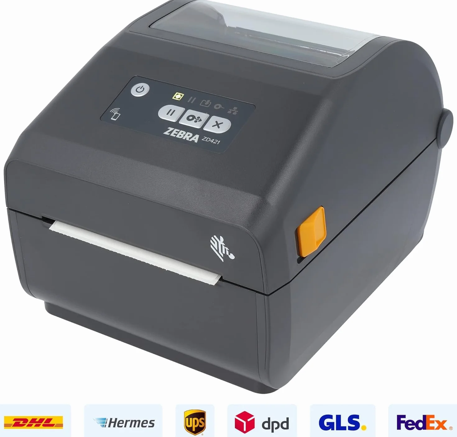 Zebra ZD421d, 8 punti/mm (203dpi), RTC, USB, USB Host, Bluetooth (BLE), Ethernet (LAN) - ZD4A042-D0EE00EZ