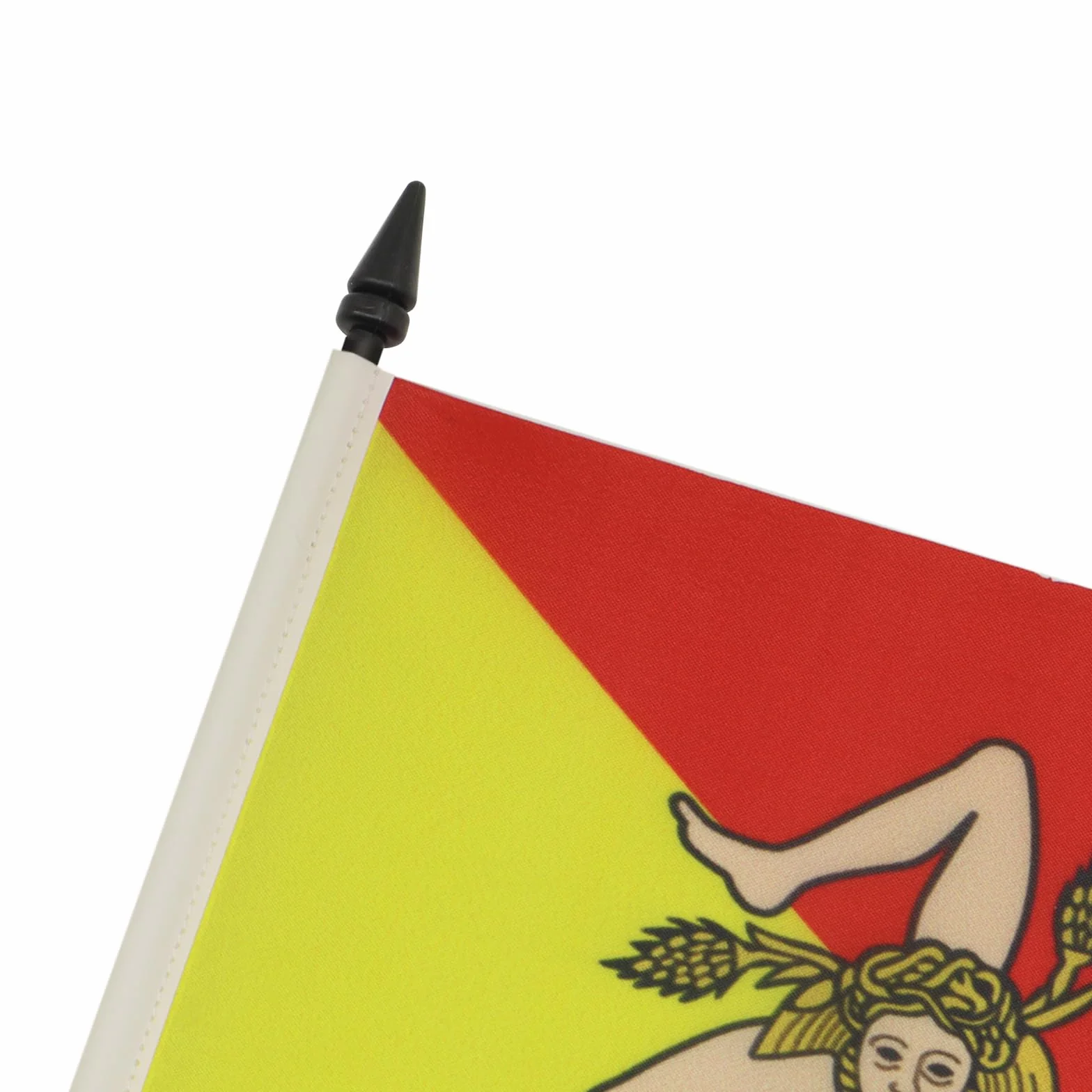AZ FLAG Bandiera Da Tavolo Sicilia 21x14 cm - Piccola Bandierina Siciliana