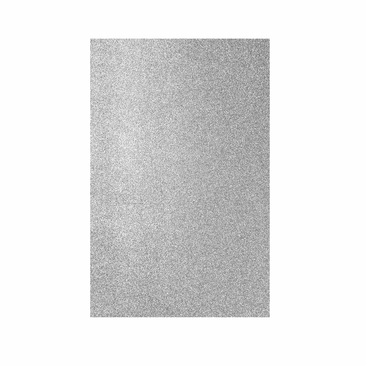 Smart Pack 5 fogli gomma Eva 20 x 30 cm argento