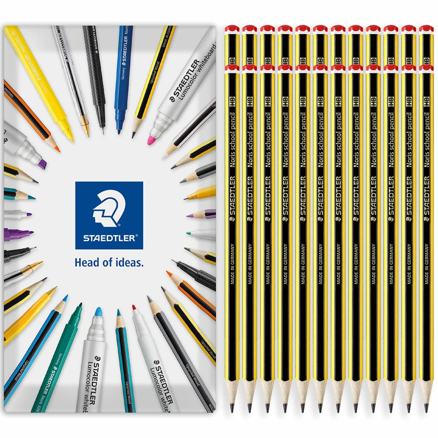 STAEDTLER 121 Noris School Pencil HB 24 sztuk