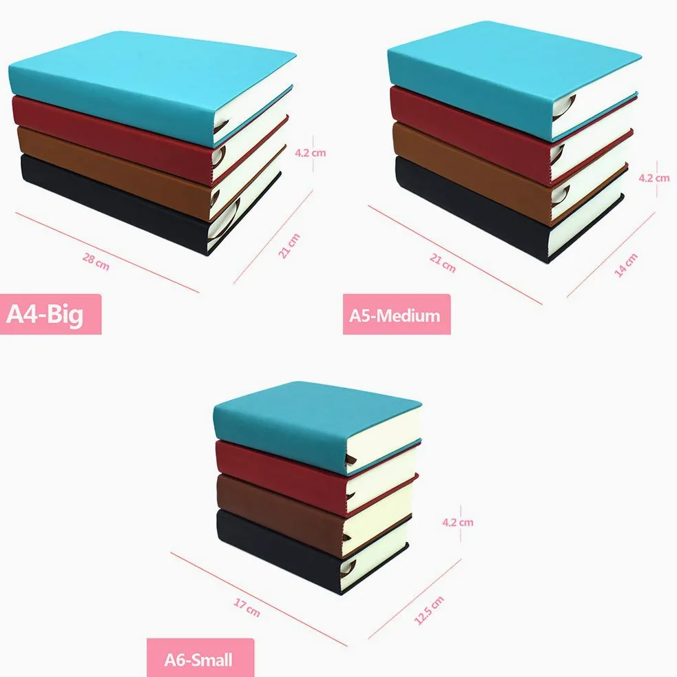 Earnmore - Quaderno da disegno, formato A4, taccuino vuoto, con copertina rigida, 660 pagine, 80 g/m², tinta unita, per disegnare, scarabocchiare e annotare