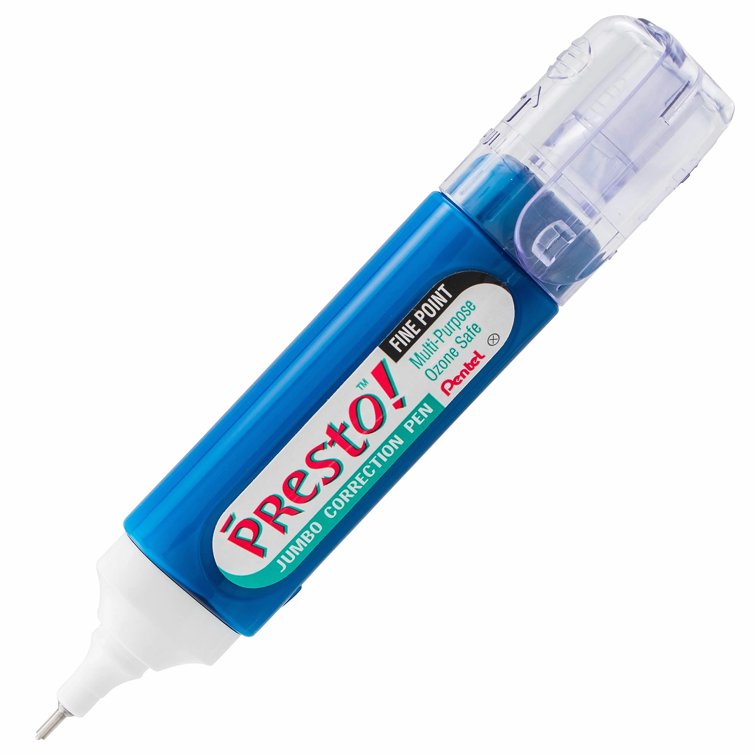 Pentel Presto! Jumbo penna correttiva punta fine metallo 1 sztuka biały