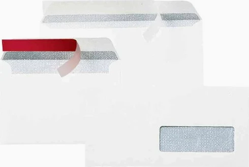 GPV 2855 Buste, DL, 110 X 220 mm, bianco, con Finestra
