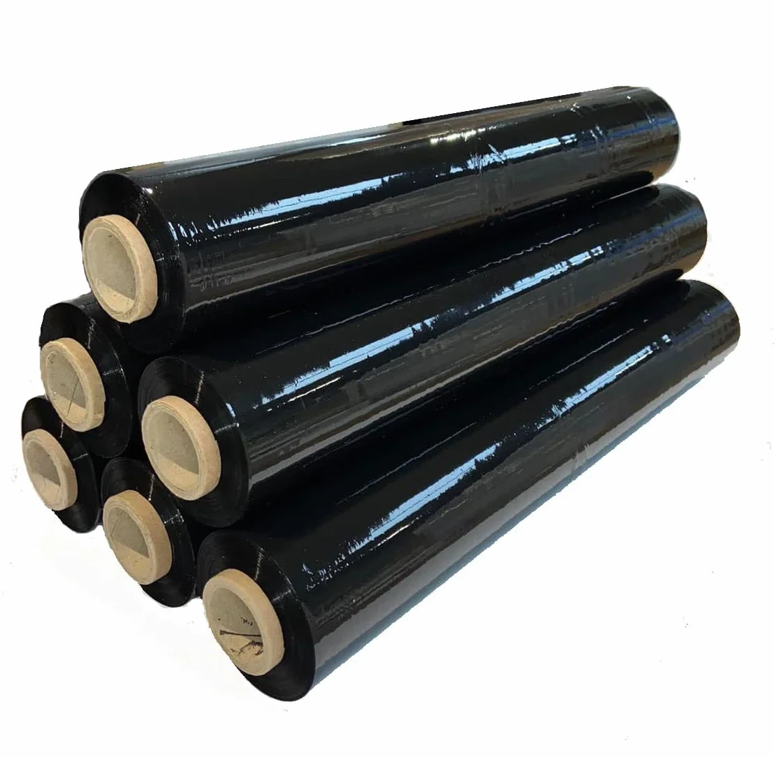 6 pellicole adesive per pallet, elasticizzate, confezione da 6 pezzi, 400 mm x 150 m