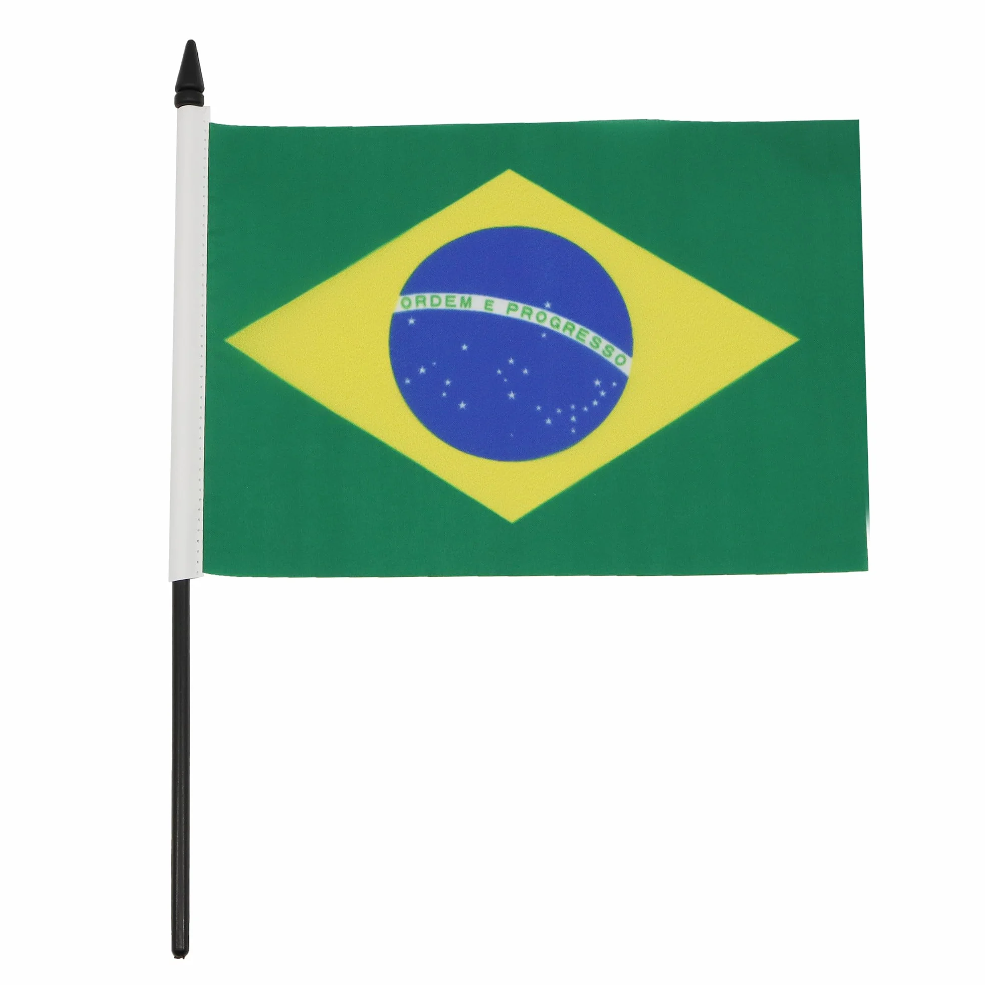 AZ FLAG Bandiera Da Tavolo Brasile 21x14 cm Piccola Bandierina Brasiliana