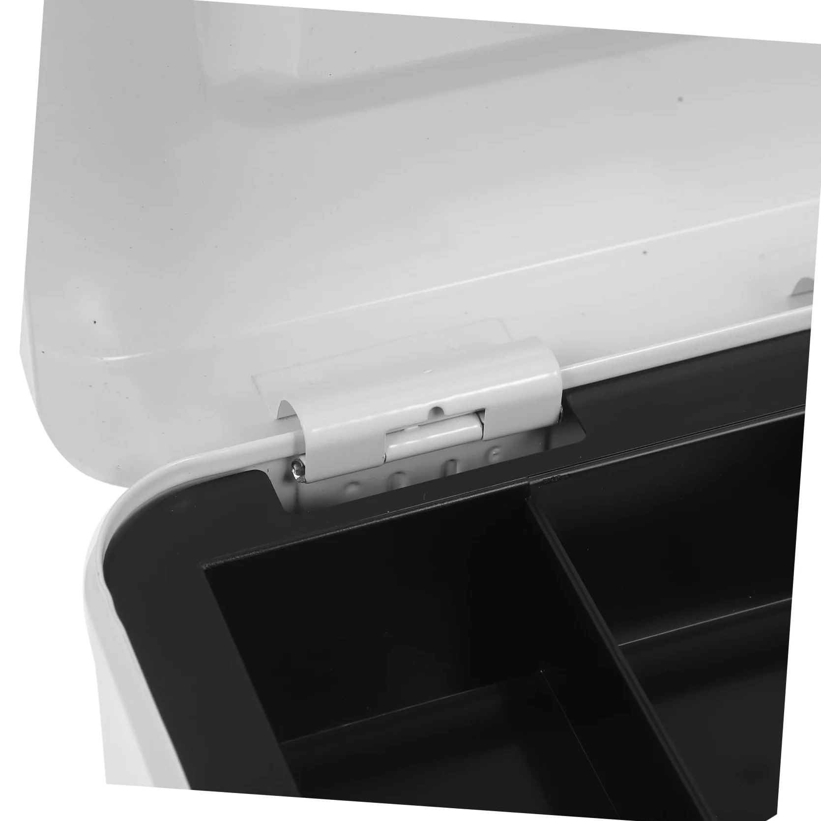Gadpiparty Cassetta Di Sicurezza Con Serratura e Codice, Piccola Cassaforte in Metallo Bianca, Cassaforte Per Soldi Con Chiusura a Combinazione, Contenitore Portavalori Stabile Per Casa e Ufficio