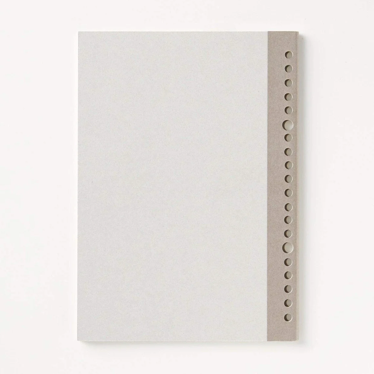 MUJI Quaderno a fogli sfusi rimovibili A5 a quadretti 5 mm 50 fogli