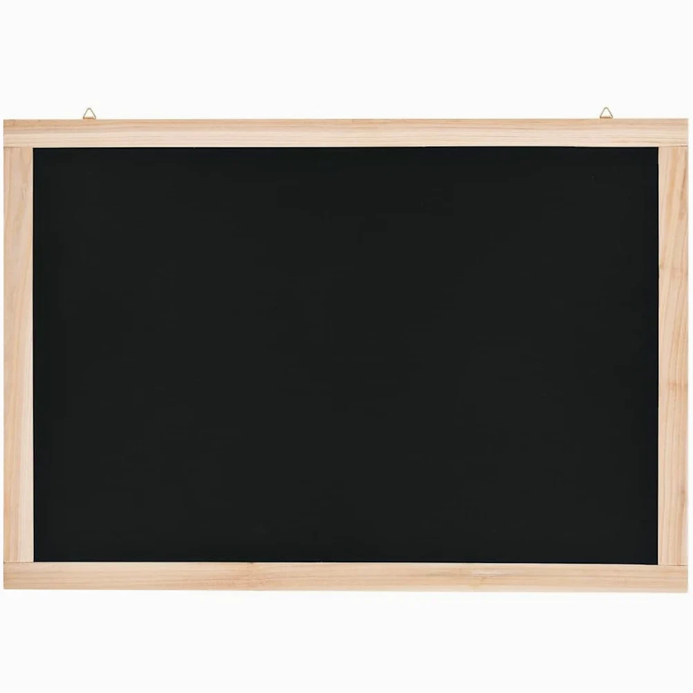Lavagna da parete in legno di cedro, 40 x 60 cm, lavagna per scuola, ufficio, seminario, conferenze, gastronomia, ristorante, caffetteria, cucina, con materiale di fissaggio