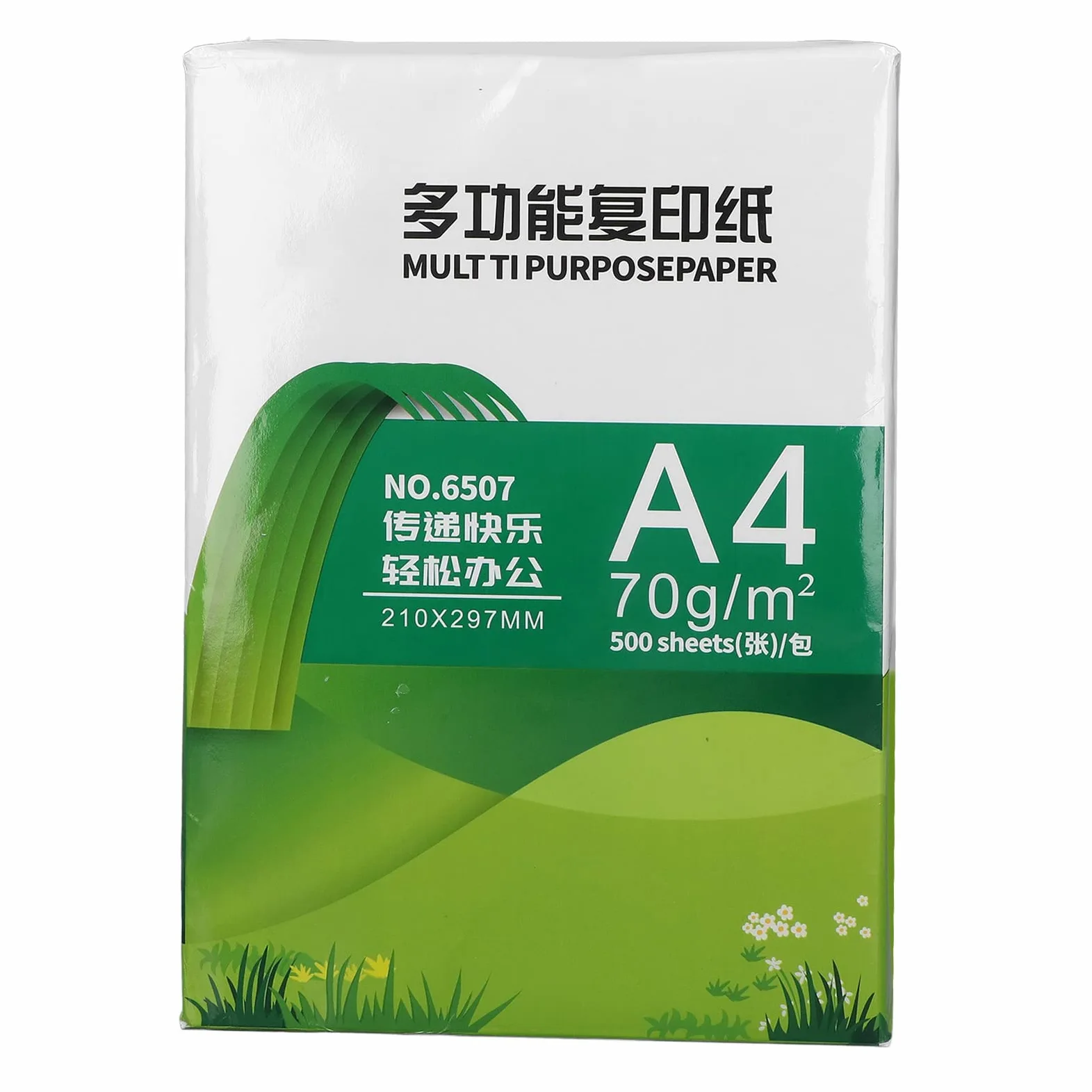 Tonysa A4 Copy Paper 500 Sheets, Wood Pulp Quality | Bianco , buona elasticità, assorbimento dell\'inchiostro, ideale per la casa, gli scenari d\'ufficio