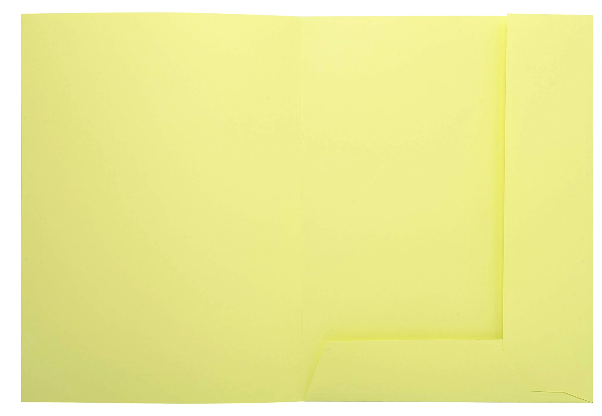 Exacompta 335005E Cartelle con Alette, 24x32 cm, Giallo