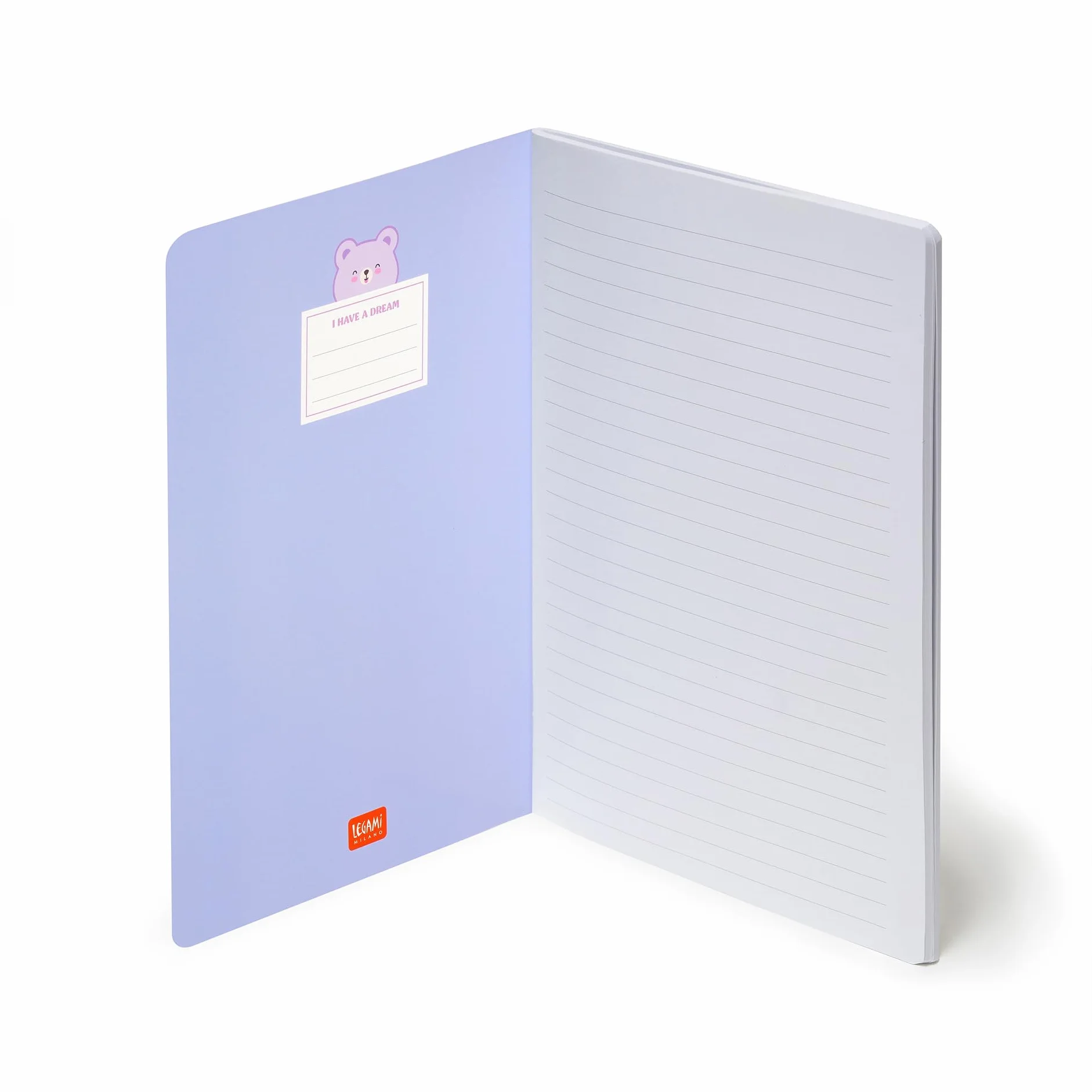 Legami Quaderno a Righe 7 mm B5 100 Pagine Rilegatura a Punto Singer 18.5 x 24.8 cm