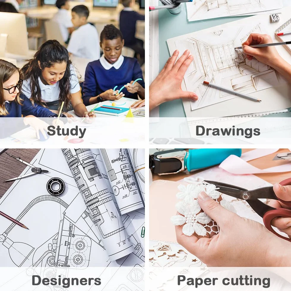 Vicloon 2Pcs Righelli Geometrici Multifunzionali con Matita, Stencil da Disegno Geometrico per Scuola e Ufficio