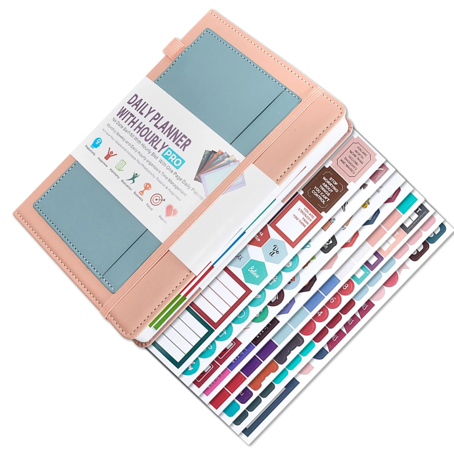 Agenda 2025 Agenda giornaliera/settimanale/mensile Notebook Journaling Notebook Forniture per ufficio scolastico