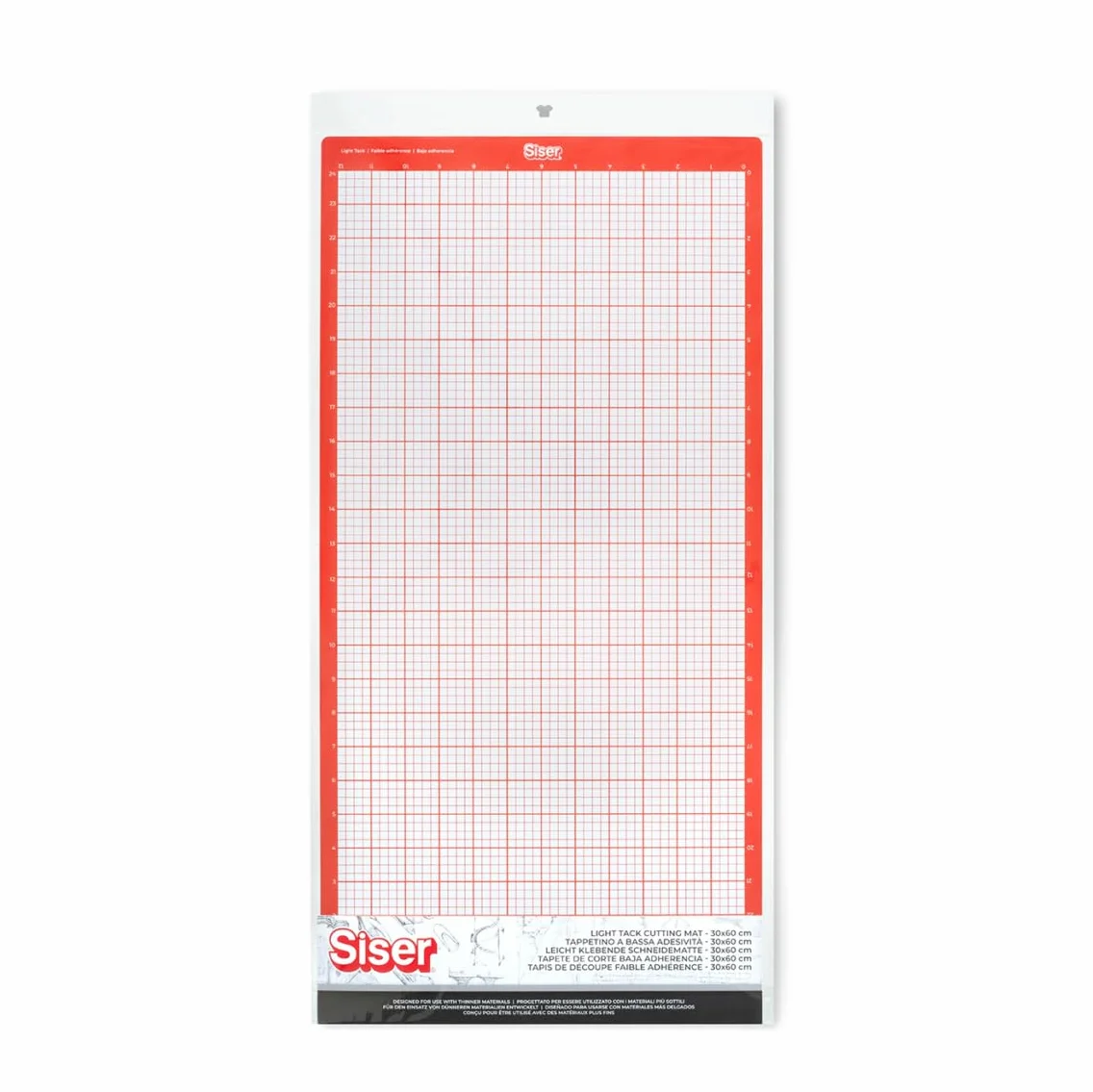 Siser Tappetino da taglio Light Tack 30x60 cm a bassa adesività per vinile e carta