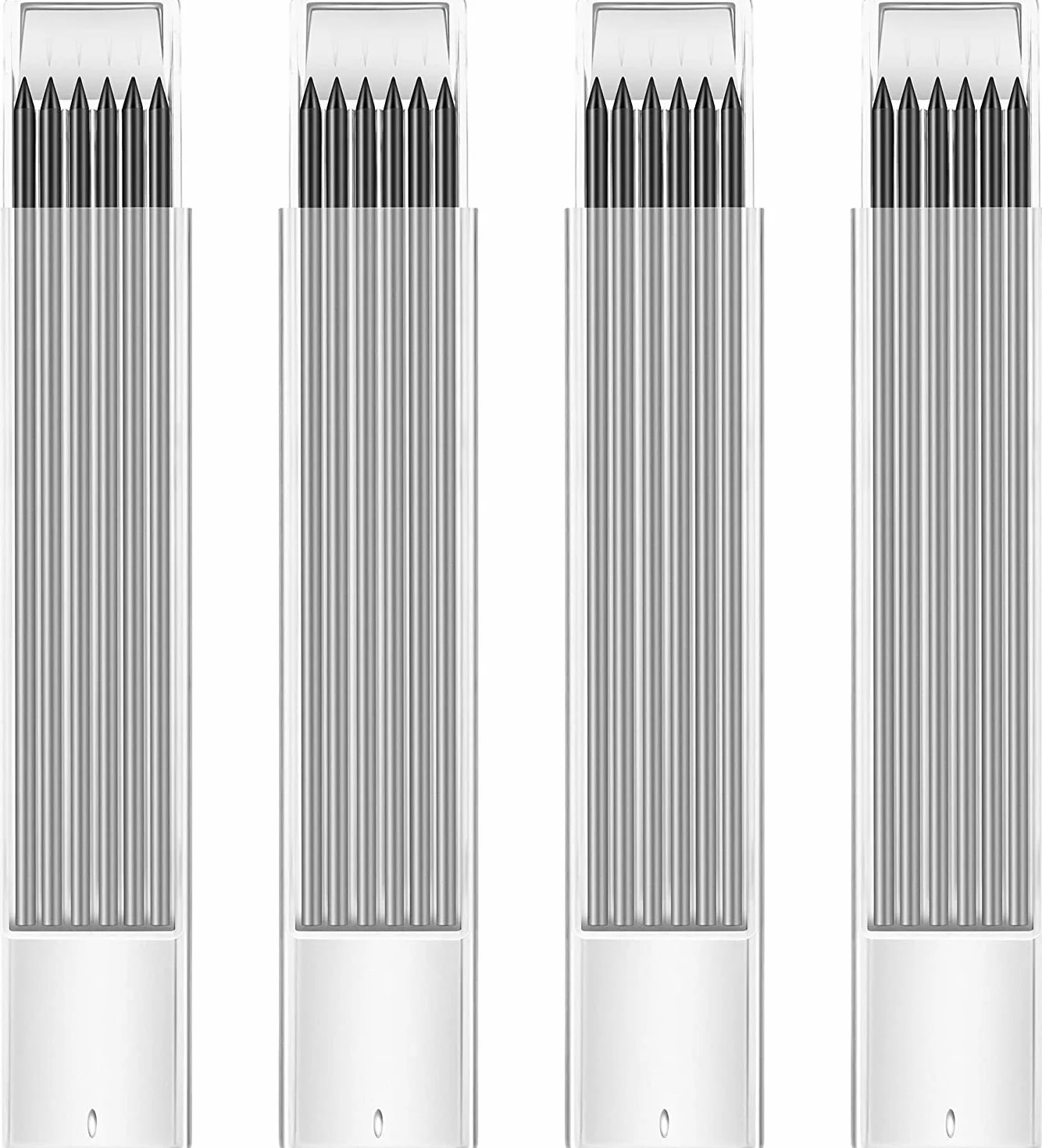 Hiboom 24 pezzi HB ricarica conduttori 2,8 mm per matita carpentiere