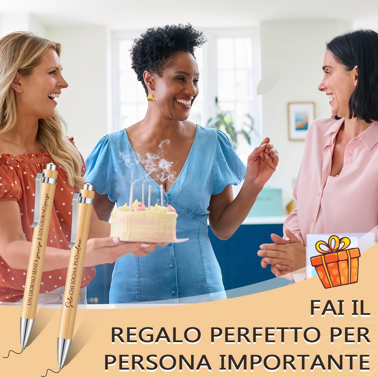 Sinmoe 48 Pezzi Regalo Motivazionale per Colleghi Quaderni Penne con Frasi Italiano