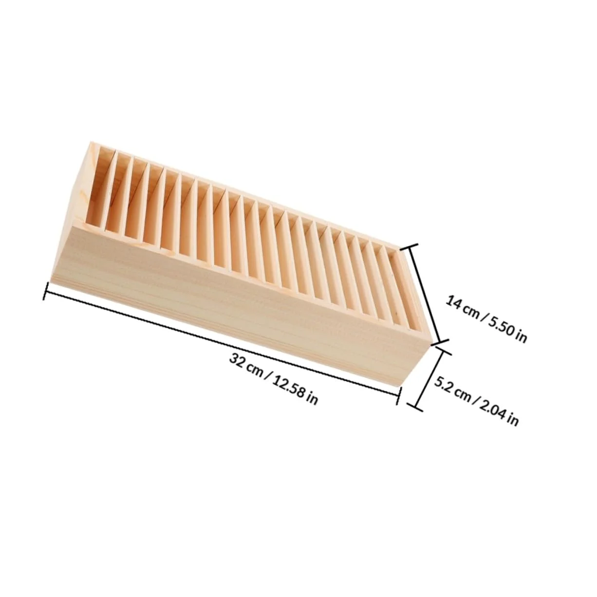 Yardwe Portabiglietti da Visita in Legno 2 Pezzi Struttura Staccabile e Design Multi-scomparto per Organizzare e Conservare Carte da Visita, per Ufficio e Casa