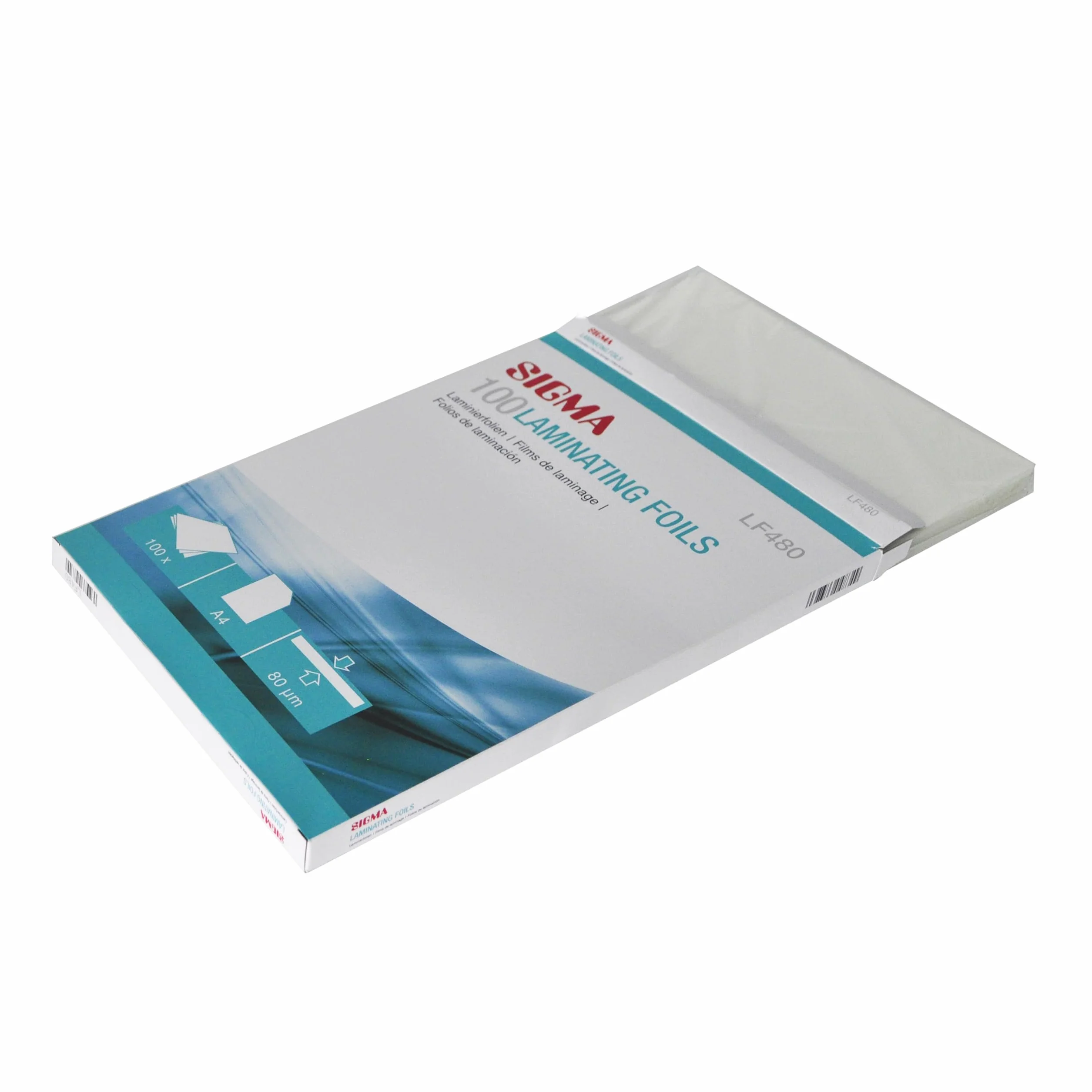 SIGMA Pellicole per laminazione LF480, PET/EVA, DIN A4, 100 unità