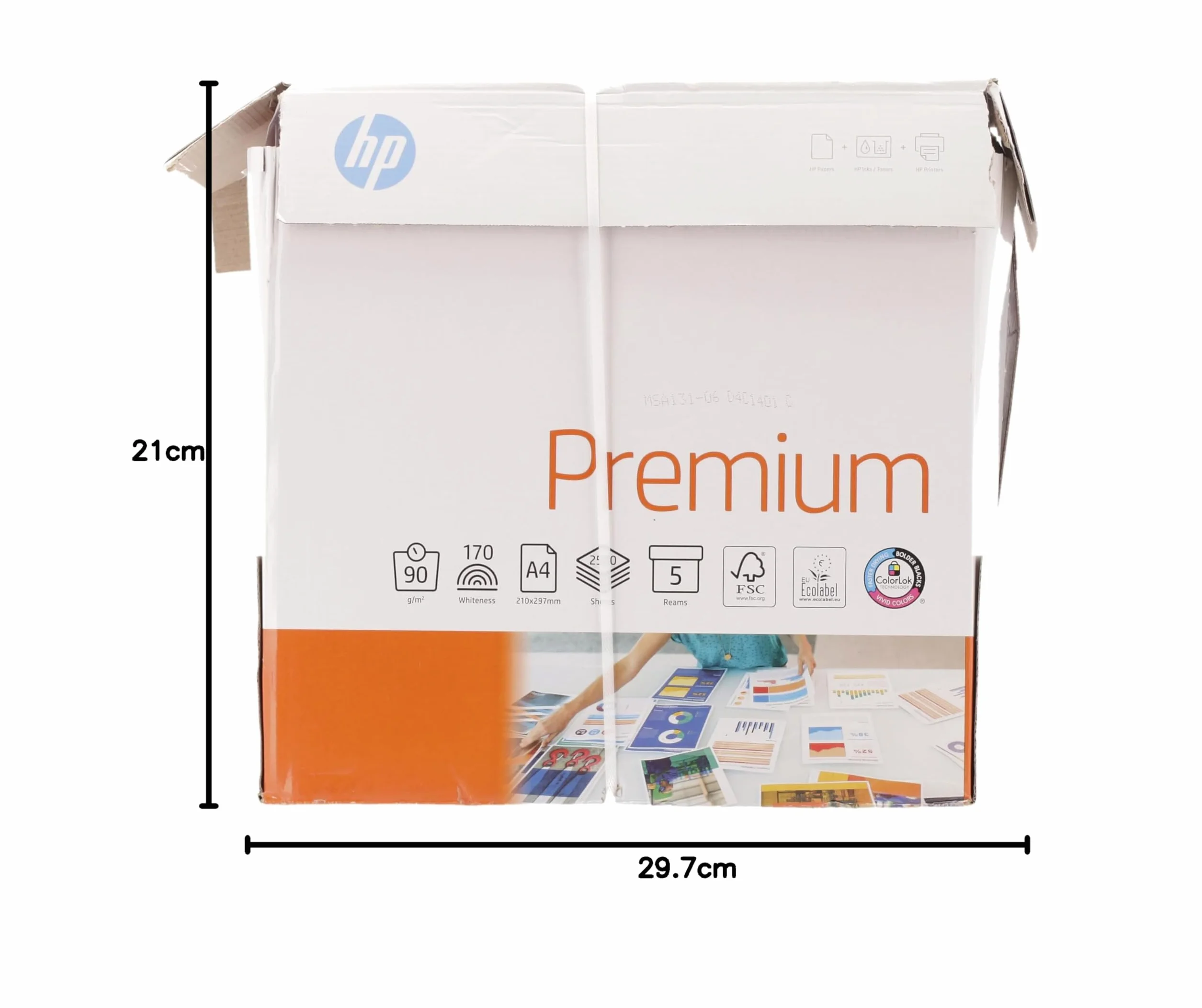 HP Papers CHP852 A4 90 gsm FSC carta premium, 5 Pezzi