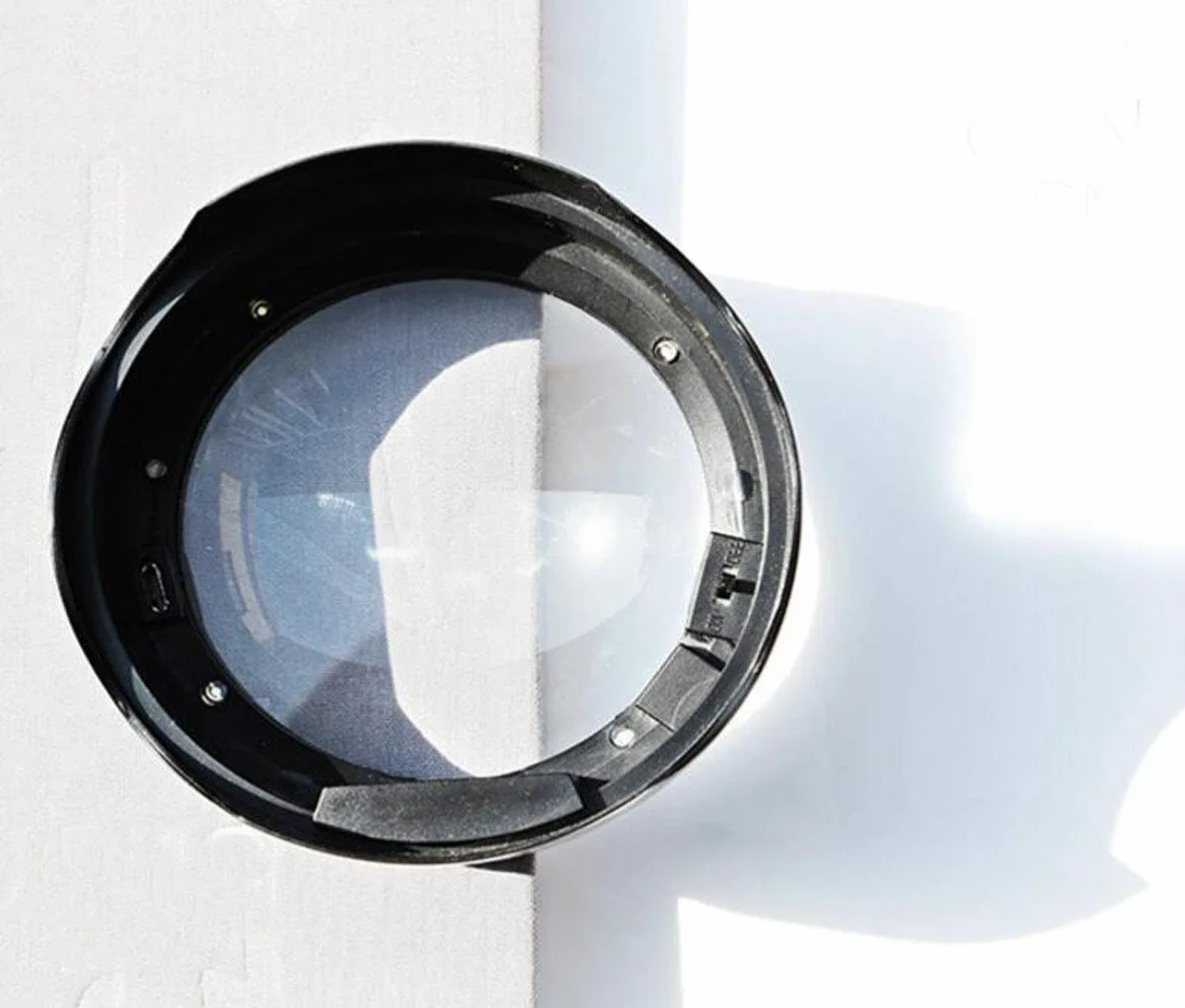 Lente d'Ingrandimento Portatile Pieghevole Portatile per Anziani da Leggere 10 Volte Lente Ottica Portatile