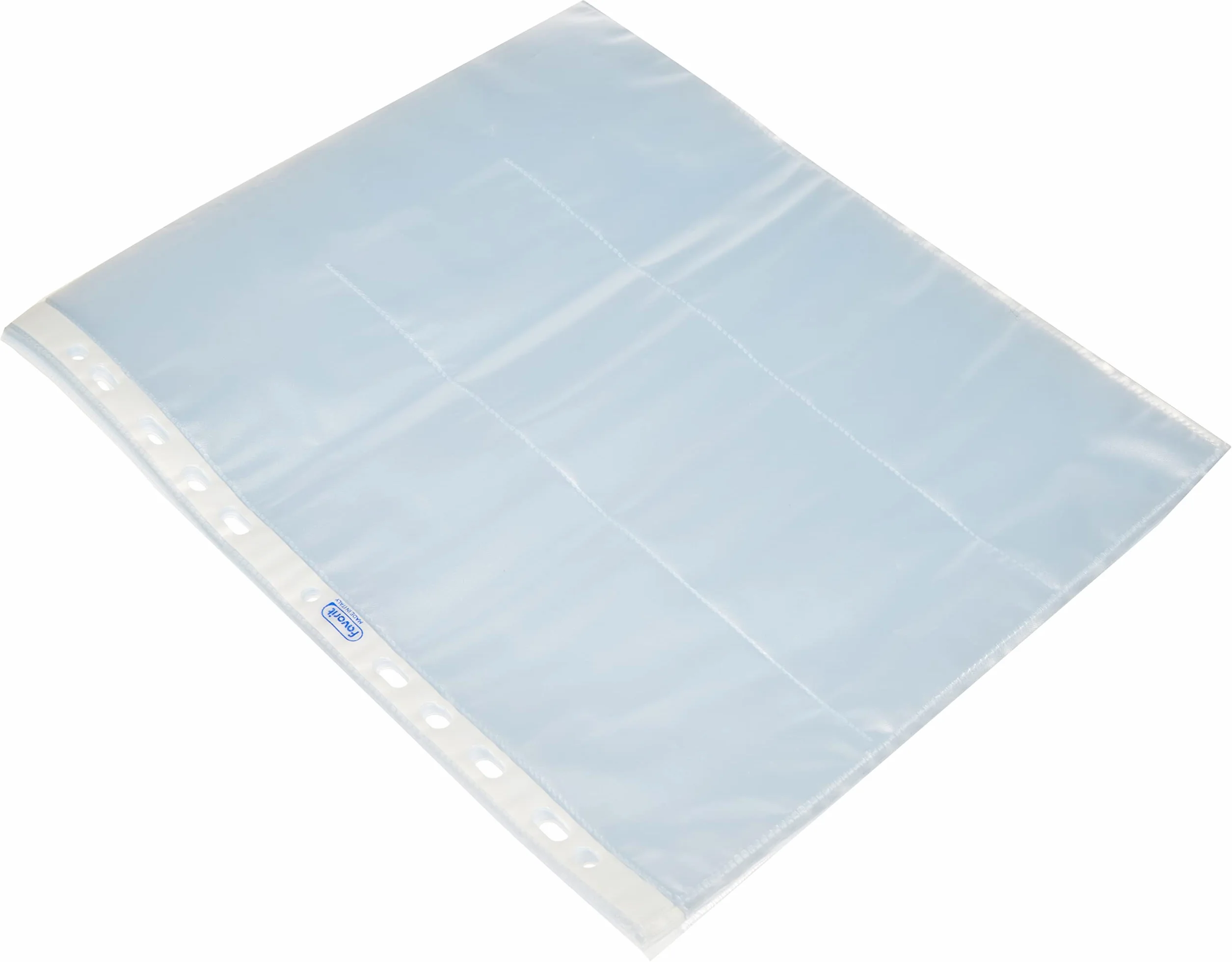 Favorit Buste Foratura Universale PortaScontrini Fiscali 7 x 30 cm Trasparente